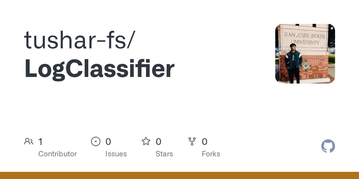 Log Classifier [Java CLI Application] preview