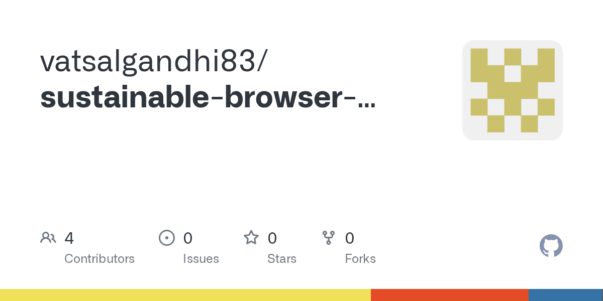 Sustainable Browsing Tracker preview